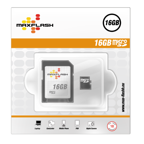 MAXFLASH-SD16GTF30M-R